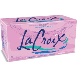 La Croix Sparkling Water, Berry, 12 Fl Oz (pack of 8)