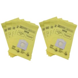 GULUANT 10 Pack Replacement Type Q C Vacuum Bag for Panasonic C-5 C-18 C-19 MC-V295H MC-V150M for Kenmore 23040 24320 24410 24971 24981 24991 25430 2621 26390 26435 26450 27514 27614 27814 Models