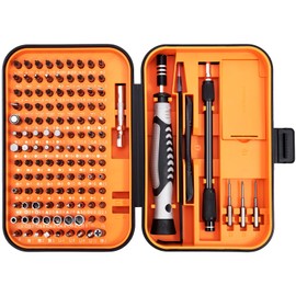 KeeKit Precision Screwdriver Set, 130 in 1 Screwdriver Kit, Magnetic Repair Tool Kit with 120 Bits, Suitable for Phone, Computer, and Household Appliances Repair