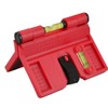 TANCUDER Spirit Level ABS Post Spirit Level Adjustable Angle Spirit