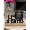 Brandsseller Decorative Lettering Home Approx. Width 18 cm Height 10