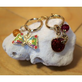 Harapeko Aomushi Key Chain Bag Charm Fruit Made in Japan (Pear)