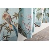 Maison d' Hermine 100% Cotton Curtain - 50"x108" Blue Decorative
