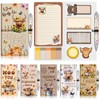 Sayglossy 6 Pack Highland Cow Sticky Notes and Pens Set