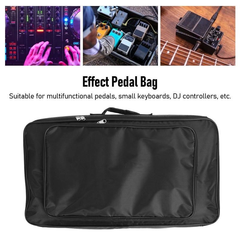 Effect Pedal Bag Waterproof Oxford Cloth Effects Pedalboard Carry Case