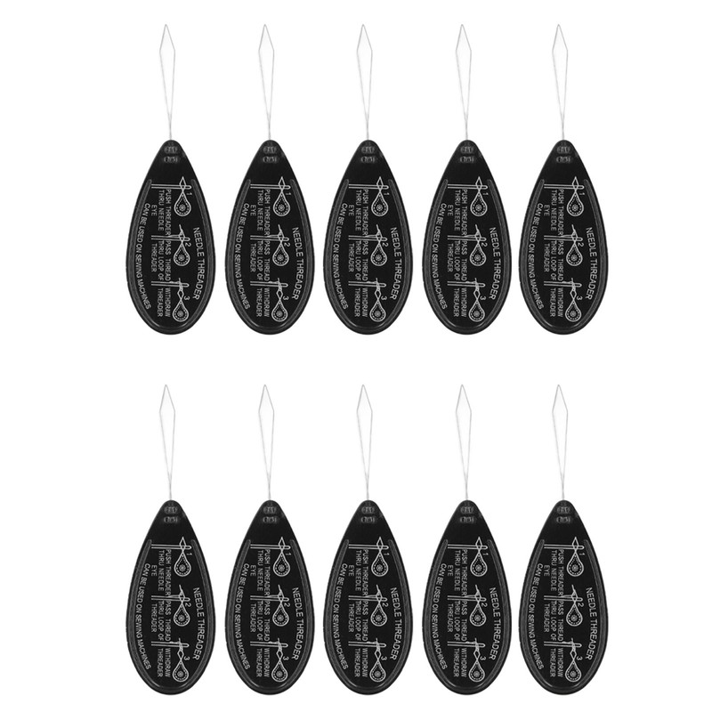 20 PCS Needle Threaders DIY Plastic Material Reliable Sturdy Portable