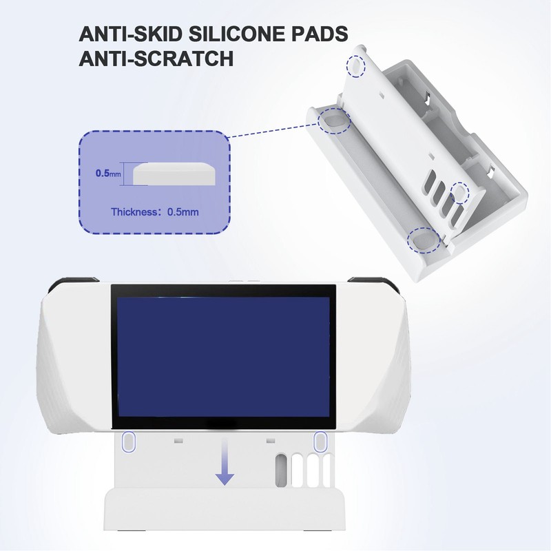 Stand Base Holder for ASUS Rog Ally Multi Angle Adjustable