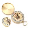 Compass Copper Luminous Rotatable Waterproof Direction Pointing Equipment for Outdoor
