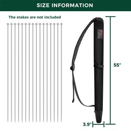 FXW Stake Bag Designed for Storing and Carrying While Camping, Suitable for All Dog Pen Brands