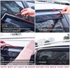 LIKDIKDIK Tape On Window Visors Compatible with 2017-2024 Honda Ridgeline,