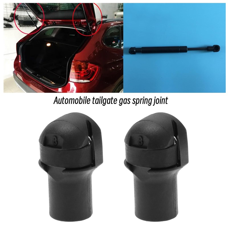 EMSea 4pcs Gas Spring End Tailgate Gas Spring Connector Plastic