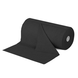 Jinavoty Microfibre Cleaning Cloth Roll Tear Cloths Washable Reusable Microfibre Towels Roll Soft Absorbent Kitchen Rags Cleaning Cloths for Kitchen Home Car (Black, 50 Sheets)