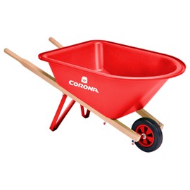 Corona Kids Poly Wheelbarrow Lightweight Great Gift for Kids, Enjoy The Outdoors with Adults