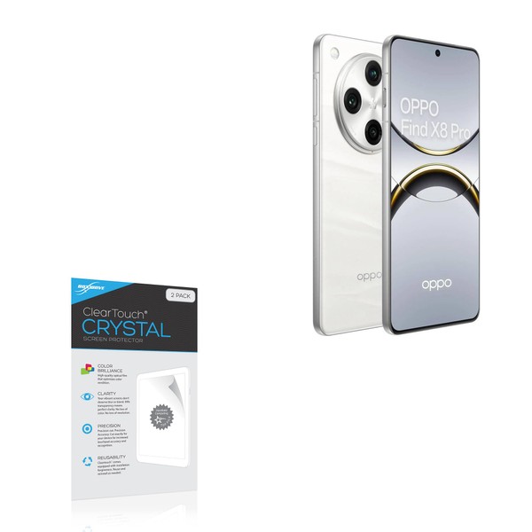 BoxWave Screen Protector Compatible with Oppo Find X8 Pro -
