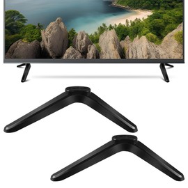 Base Stand Compatible with TCL Smart TV: 2pcs Base Stand Compatible with Roku TV Tabletop Holder with Screws Stable Support for Home Entertainment