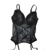 Victoria's Secret 34B 34C 36B Victoria's Secret Black Silver Eyelet