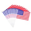 Kisangel Sets American Flags Waving Hand Flags Small American Us