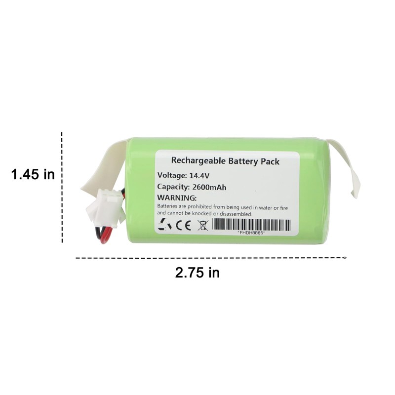 Battery for Lefant M210 M210B M210P M213 M213S Robot Vacuum