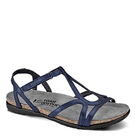 NAOT Women's Dorith Sandal Polar Sea Leather 8-8.5 N US