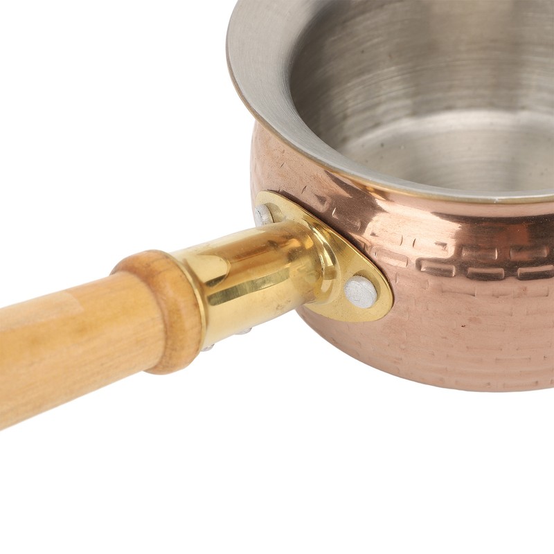 Stainless Steel Butter Warmer Small Saucepan Multifunction Butter Melting Pot
