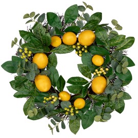 Door Wreath Lemon