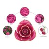 Beautiful Elegant Everlasting Gold Plated Rose Flower Valentine's Gift Red