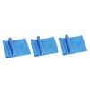Kisangel 3pcs Fitness Body Building Bands Stretch Exercise Bands for