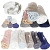 LLAMAXY 100% Pure Organic Cotton Hair Towel - Quick Dry