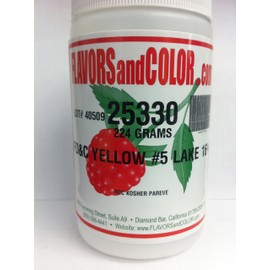 FD&C Yellow #5 Lake HD 38-42% 227 Grams