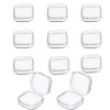 GBSTORE 10 Pcs Mini Clear Plastic Box 1.8 mm Thicken