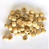 Cuentas Bolitas de Madera Artesanal 13mm 100 piezas