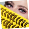 OHPHCALL False Eyelashes Makeup Pairs False Eyelashes Fake Lashes Pack