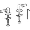 Keramag - Metal Toilet Seat Hinges Metal Hinges
