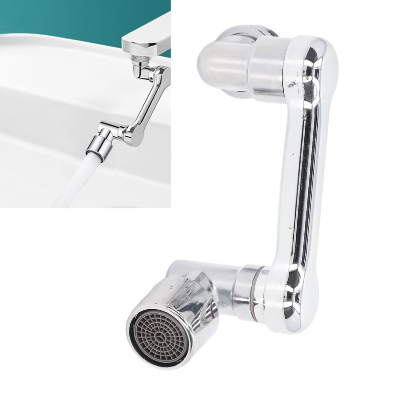 Universal Faucet Extension Aerator 1080 Degree Rotating Robotic Arm Faucet