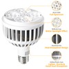 JhauvMw 22W LED Grow Light, E26 Socket, Full Spectrum 4000K,