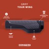CONTEC Tour Wing Bicycle Grips 133/93mm D2 Dual Component Rubber