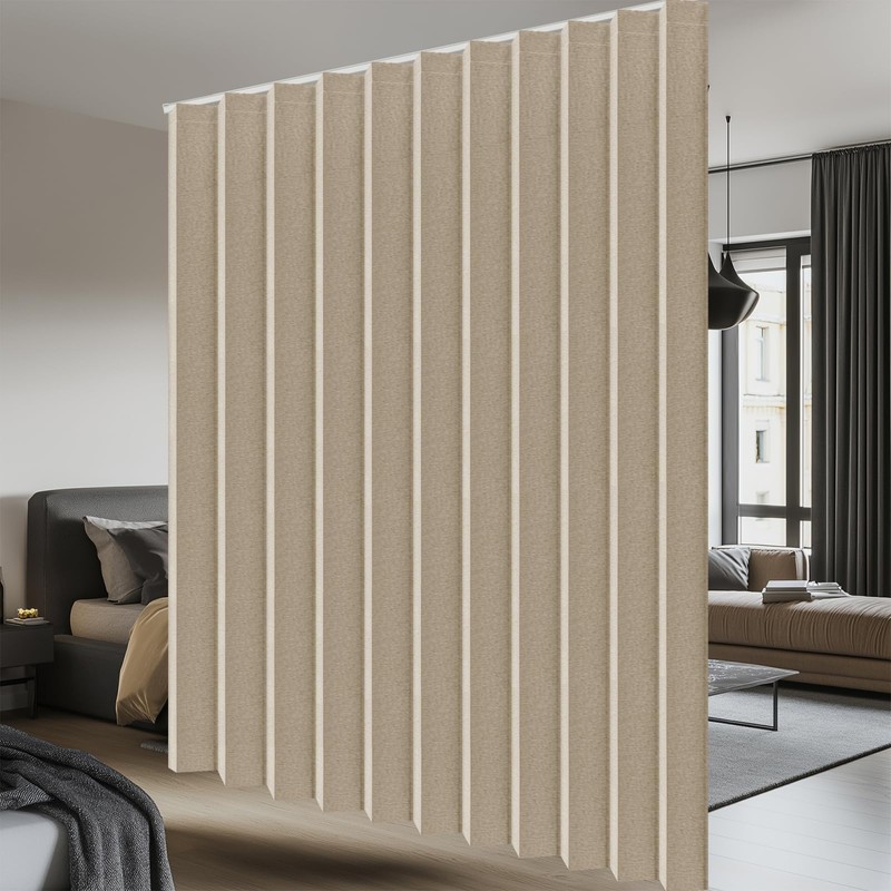 AJAZZ 100% Blackout Curtains for Sliding Glass Doors, Extra Wide