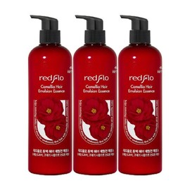 Meoncell Flower Man Redflo Camellia Emulsion Essence 500ml 3pcs / 메온셀 꽃을든남자 레드플로 동백 에멀전 에센스 500ml 3개