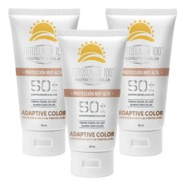 Fotosun Protector Solar Fps Adaptive Color 60ml 3pack