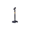 Hercules MS100BPLUS - Soporte para micrófono de mesa con base