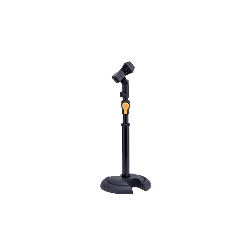 Hercules MS100BPLUS - Soporte para micrófono de mesa con base