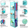 ABRA® 3 Shelf Hanging Locker Organizer for School, Work, Gym,