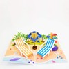 Beach Pop Up Retirement Card - Birthday Card, Congratulations Card,