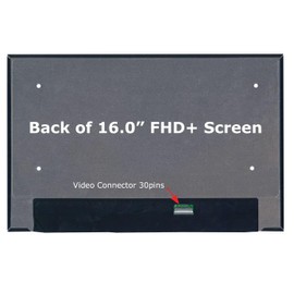 SCREENARAMA New Screen Replacement for Lenovo ThinkPad E16 Gen 1 21JT 21JU 21JN (FHD+ 30pin 1920x1200) IPS LCD LED Display with Tools and Tape