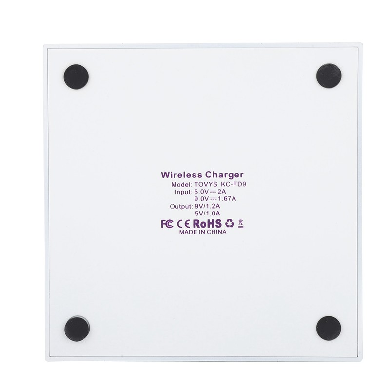 High Quality QI Certification Ultra Thin Wireless Charger For Phone