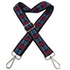 Crossbody Straps for Purses Silver Hardware Purse Strap Wide Shoulder