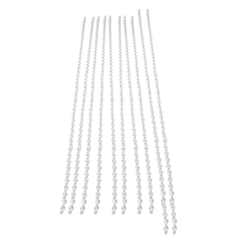 14mm Octagonal Bead String Acrylic Crystal Pearl Chains for Birthday