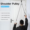 SQAQS Shoulder Trainer Pulley, Shoulder Physiotherapy Pulley, Multi-Point Anchor Gym