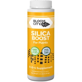 Bloom City Liquid Silica Boost Fertilizer and Supplement, 1/2 Pint (8 oz) Concentrated Makes 45 Gallons