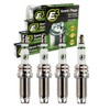 4 pc E3 Spark Plugs compatible with Jeep Renegade 2.4L